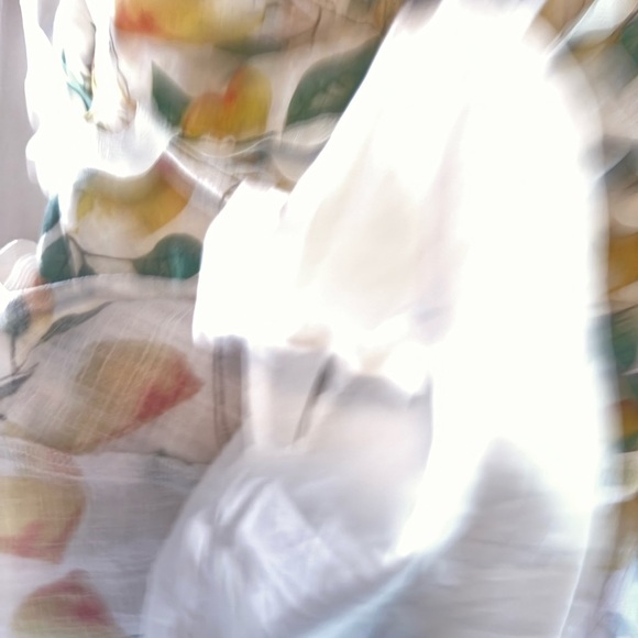 LunaJany Women's Classy Sleeveless Lemon Print Maxi Dress Size M. #77 - Picture 11 of 15